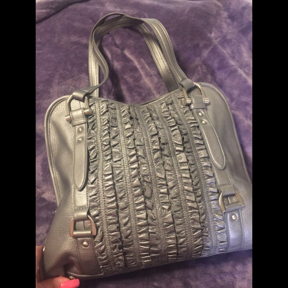 Silver Tahari Handbag